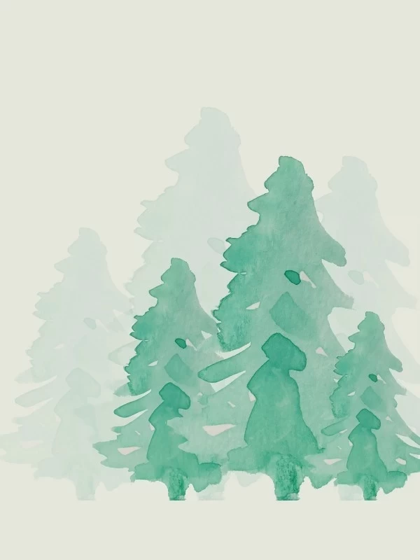 Arbol De Acuarela