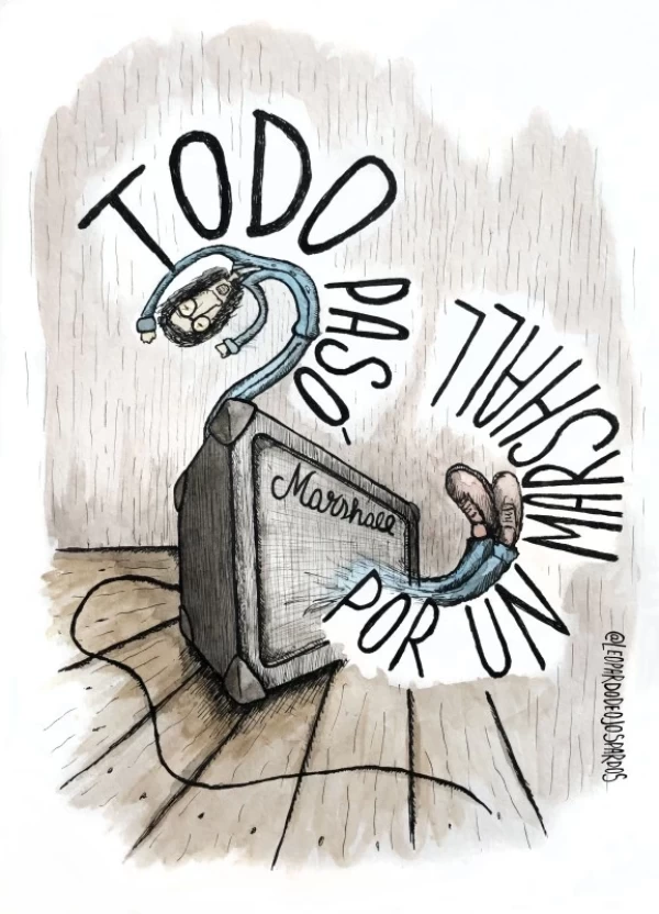 Todo pasó por un Marshall