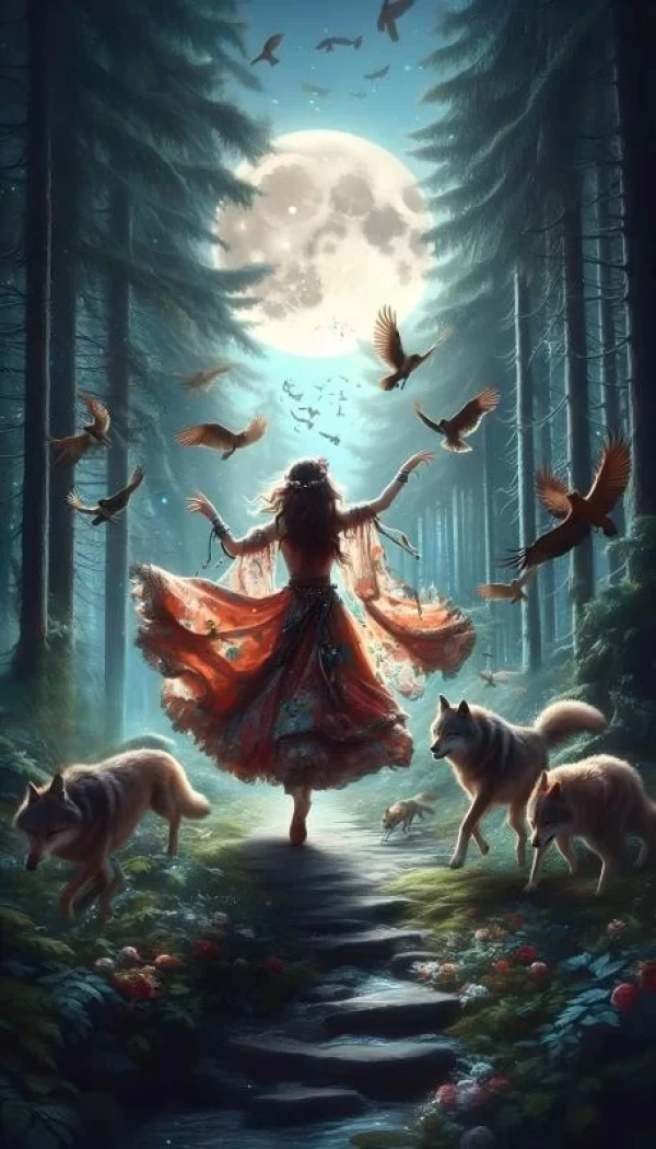 Danza bajo la Luna